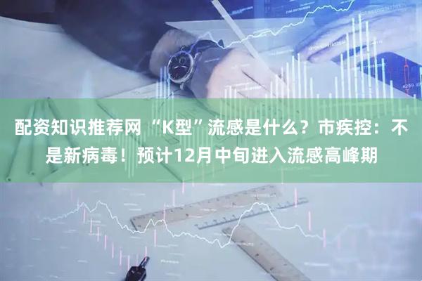 配资知识推荐网 “K型”流感是什么?市疾控:不是新病毒!预计12月中旬进入流感高峰期